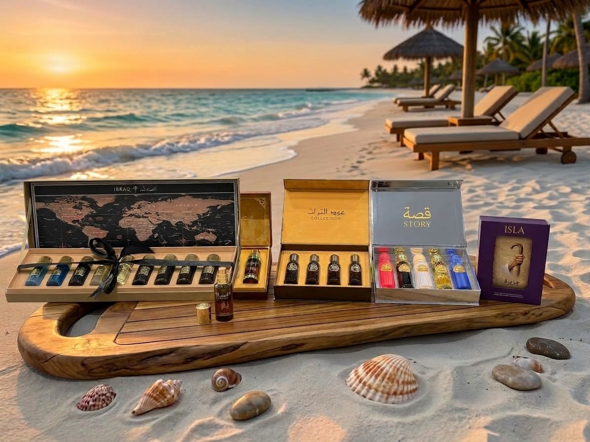 The Luxurious 5-Box's Perfume Collection